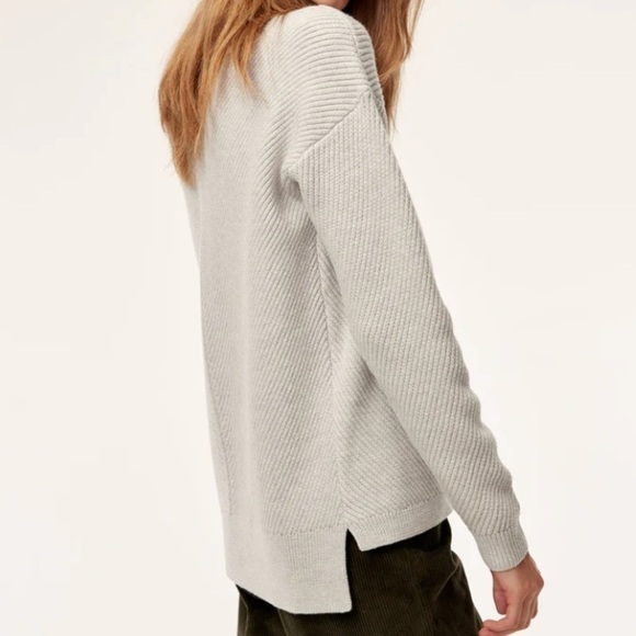 ARITZIA Wilfred Free Isabelli Merino Wool Sweater - Picture 5 of 7